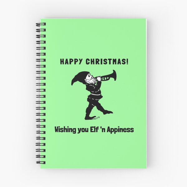Item preview, Happy Christmas, Wishing You Elf and Appiness designed and sold by GasconyPassion.