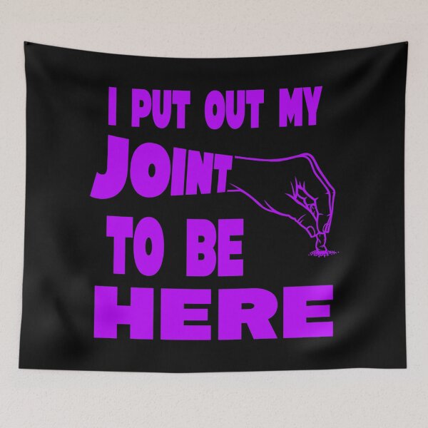 Item preview, I put out my joint to be here - I paused my game parody - Funny Stoner purple purple  designed and sold by YomeHayin.