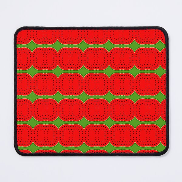 Artikelvorschau, Watermelon With Seeds Summer Pattern Red Green entworfen und verkauft von ByTekk.