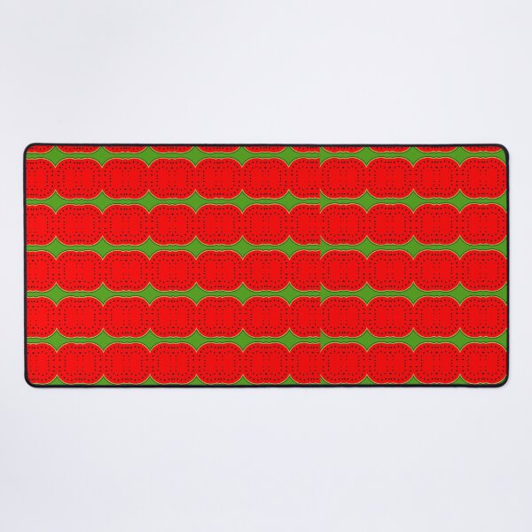 Item preview, Watermelon With Seeds Summer Pattern Red Green designed and sold by ByTekk.