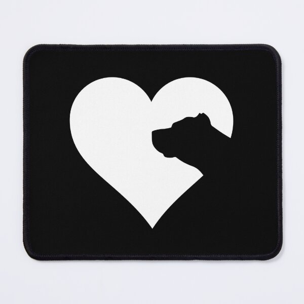 Item preview, The Heart of the Dogo Argentino Lover designed and sold by More Cute Dogs.