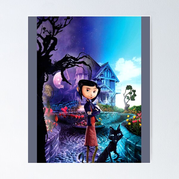 Coraline High Quality Posters- Henry Selick- Vintage Retro Art Print- Wall  Art Print
