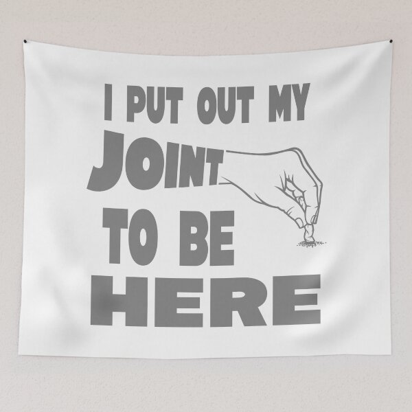 Item preview, I put out my joint to be here - I paused my game parody - Funny Stoner gray designed and sold by YomeHayin.