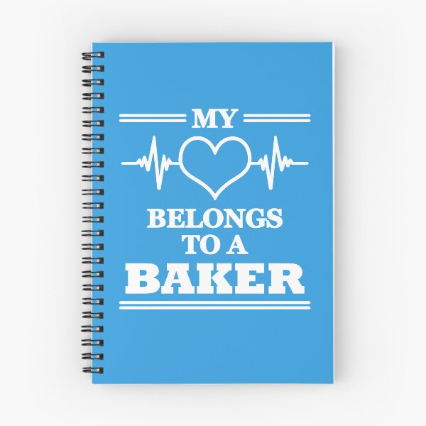 Item preview, My heart belongs to a baker designed and sold by TrendyDesigns.