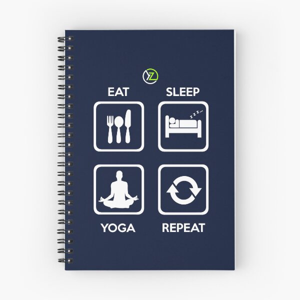 Item preview, Slick Modern Fun Eat Sleep Yoga Repeat Design designed and sold by ThompsonFiona.