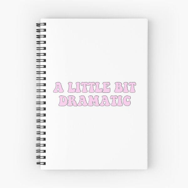 Item preview, A little bit dramatic - pink  Sticker designed and sold by NicholasPanas.