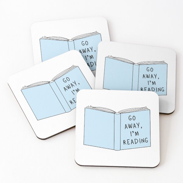 Item preview, Go Away, I'm Reading designed and sold by NicholasPanas.