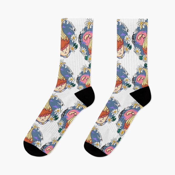 Aperçu de l'œuvre Japanese Cat with Koi Carp and Lotus Flowers créée et vendue par SystemLion.