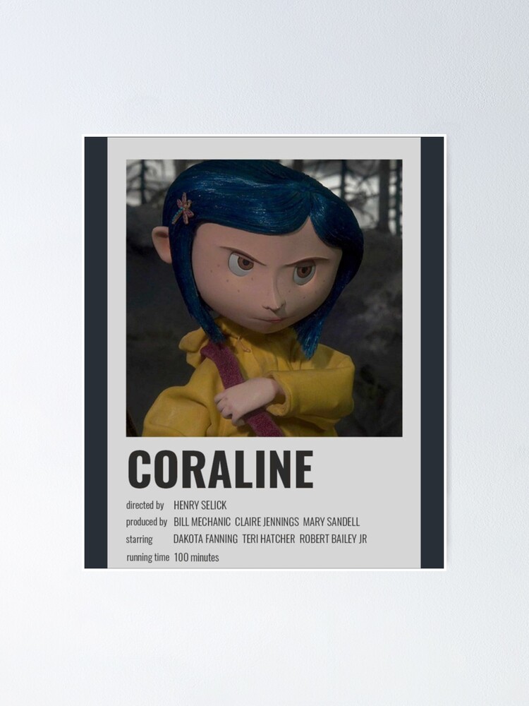 coraline  Poster for Sale by AmandaSavacool