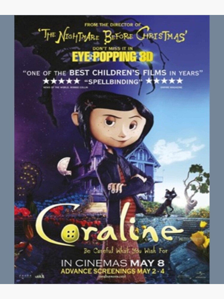 coraline  Poster for Sale by AmandaSavacool