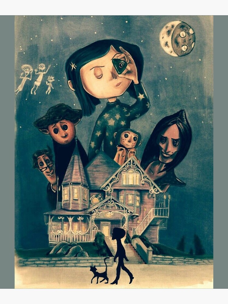 Coraline love best gift for coraline lovers  Poster for Sale by  AmandaSavacool