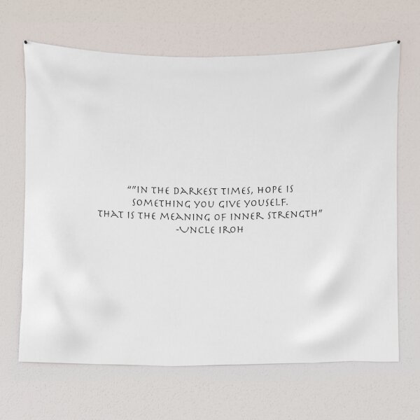 Item preview, Uncle Iroh Inspirational Quote Tote Bag designed and sold by NicholasPanas.