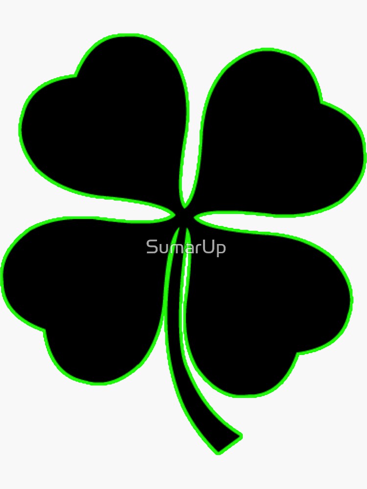 "Clover Color 01" Sticker for Sale by SumarUp Redbubble