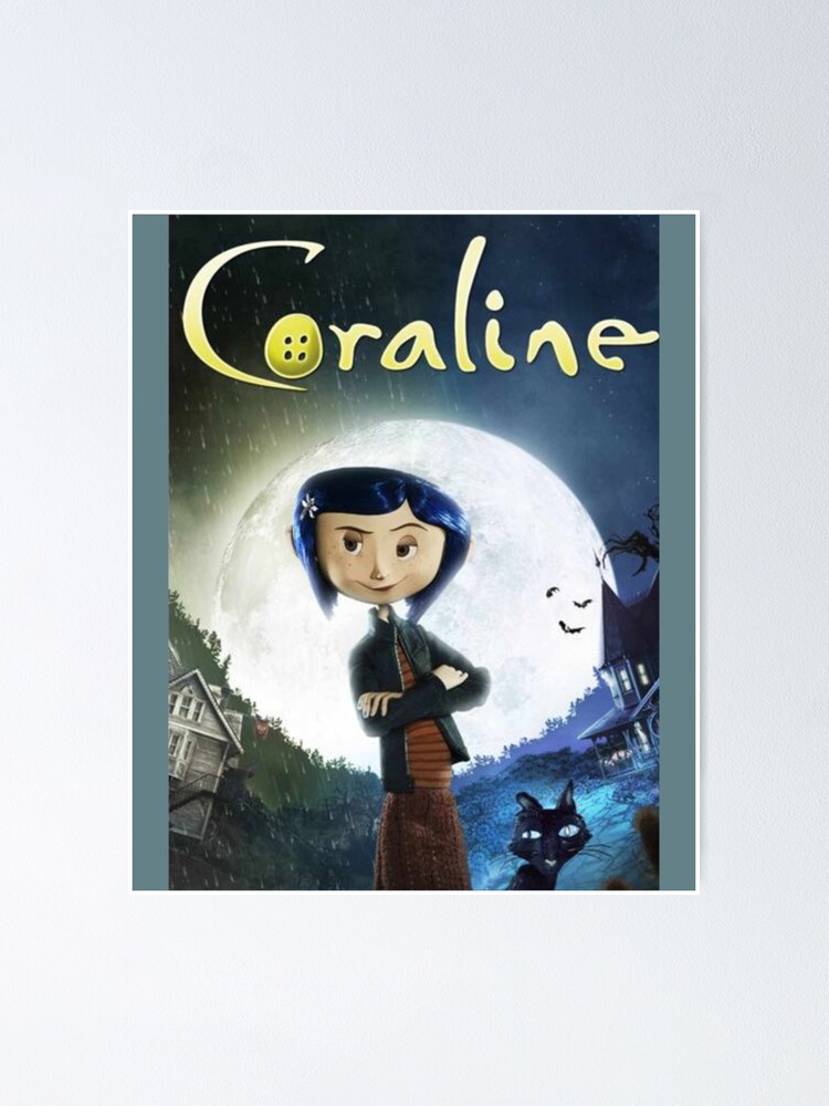 Coraline love best gift for coraline lovers  Poster for Sale by