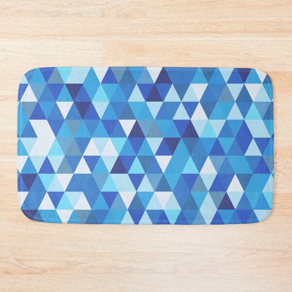 Item preview, Colourful Geometry - Blues Palette designed and sold by Blue-Banana.