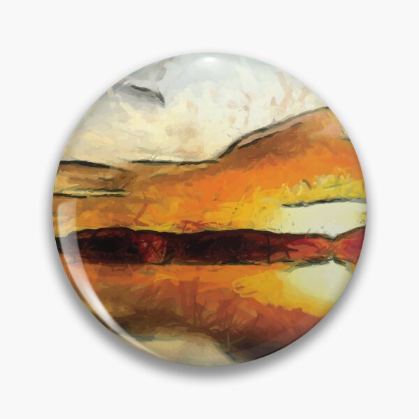 Item preview, Abstract Sunset on mountains designed and sold by Unaiza Khalid.