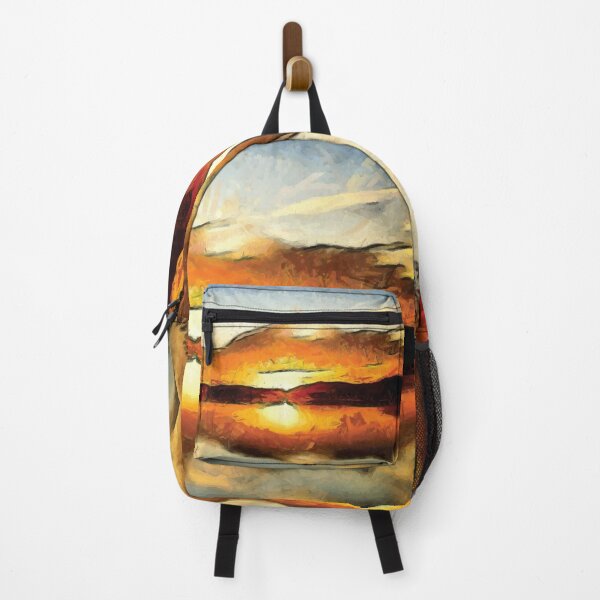 Item preview, Abstract Sunset on mountains designed and sold by Unaiza Khalid.