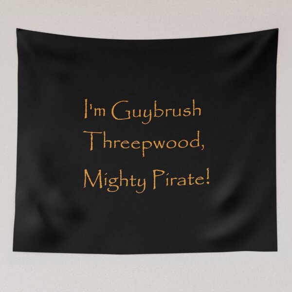 Item preview, I'm Guybrush Threepwood, Mighty Pirate! designed and sold by Corpsecutter.