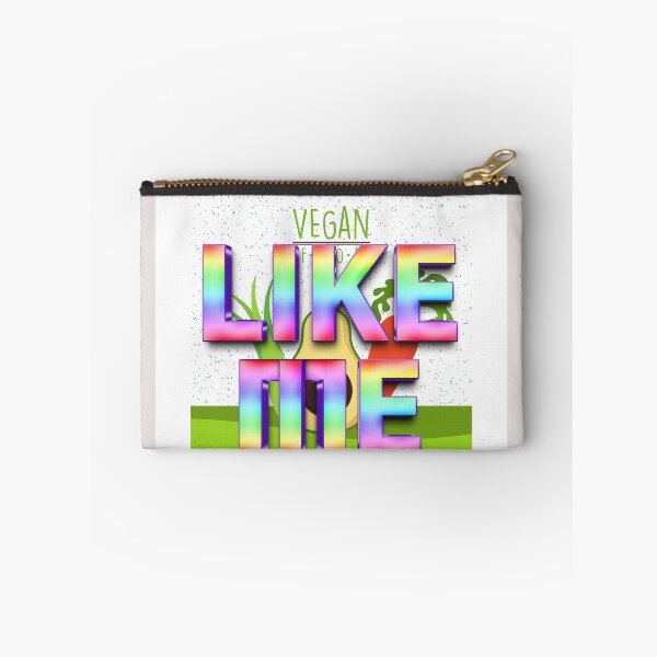 Item preview, Vegan Like Me -  Multicolored Typography designed and sold by SBWorld.