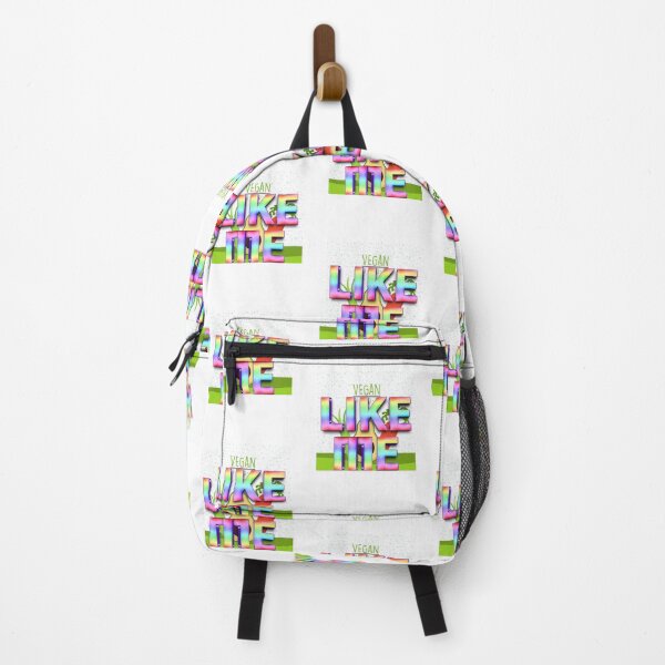 Item preview, Vegan Like Me - Multicolored Typography designed and sold by SBWorld.