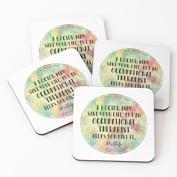 Item preview, Occupational Therapists Helps You Live It - OT Saying designed and sold by deepan chandrasekaran.
