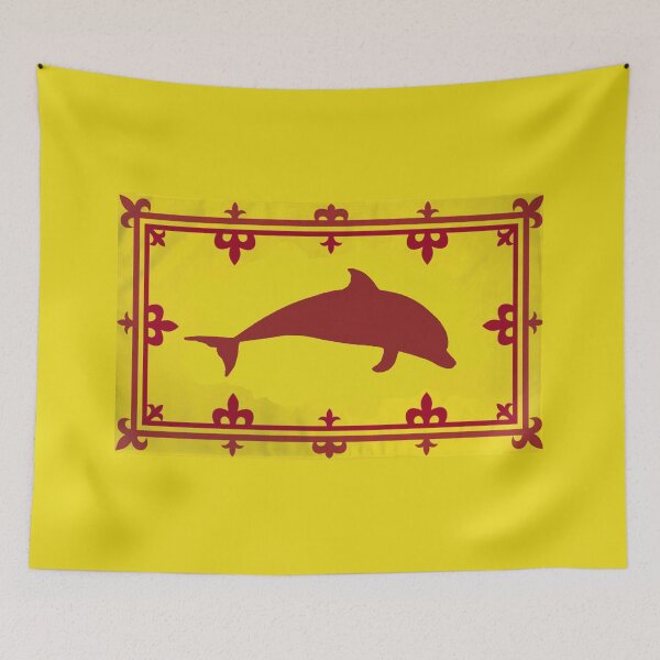 Item preview, Dolphin Scottish Royal Banner (bratach rìoghail leumadair) designed and sold by JonathanR1994.
