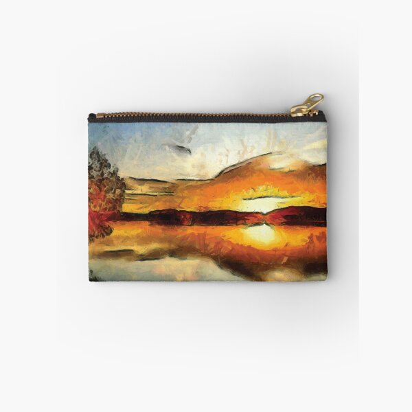 Item preview, Abstract Sunset on mountains designed and sold by Unaiza Khalid.
