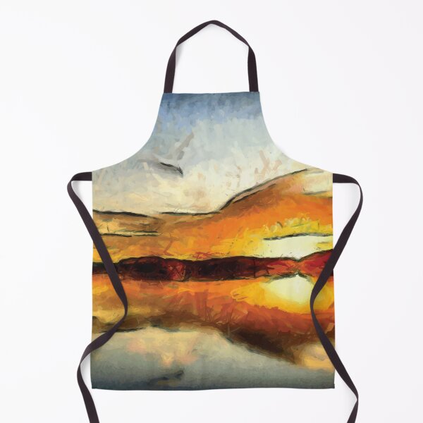Item preview, Abstract Sunset on mountains designed and sold by Unaiza Khalid.
