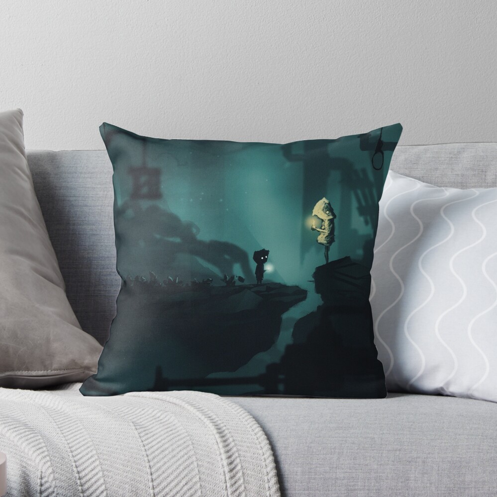 Limbo little nightmare Throw Pillow