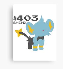 SHINX! POKEMON Canvas Print