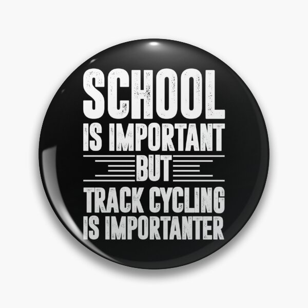 Artikelvorschau, School Is Important But Track Cycling Is Importanter Track Cycling Lover Classic T-Shirt entworfen und verkauft von felyn3gloria.