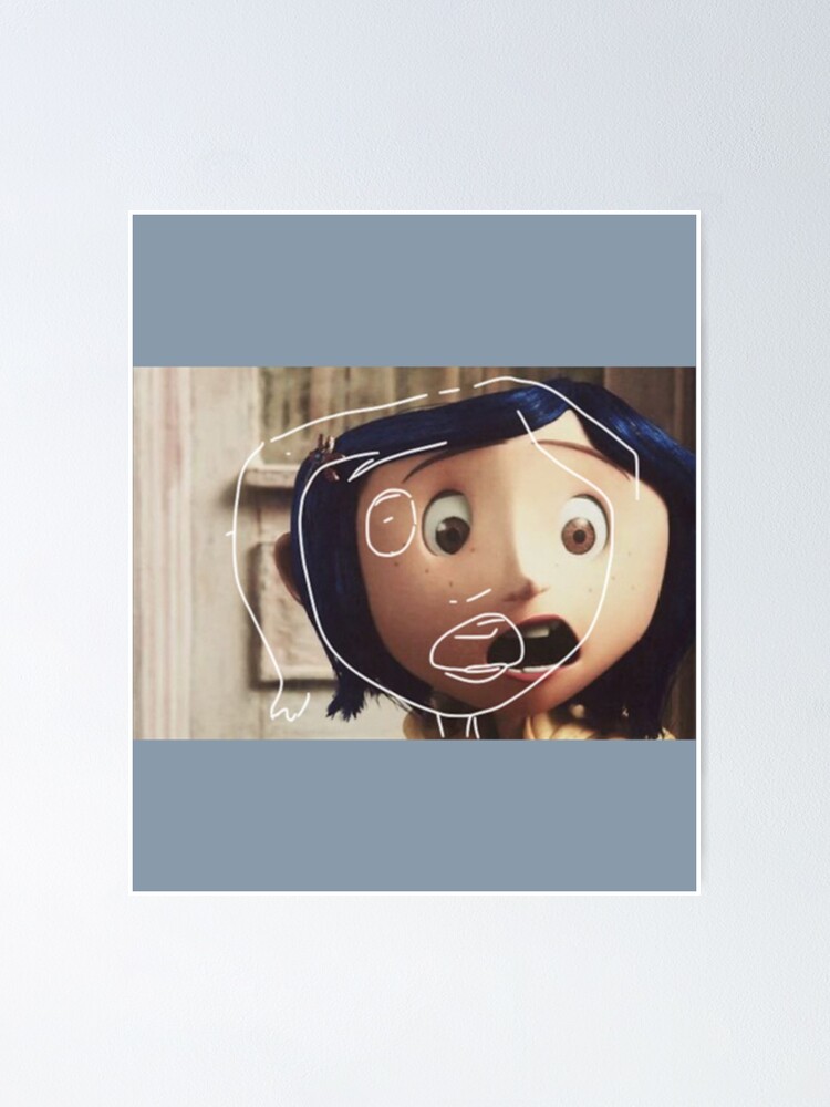 coraline  Poster for Sale by AmandaSavacool