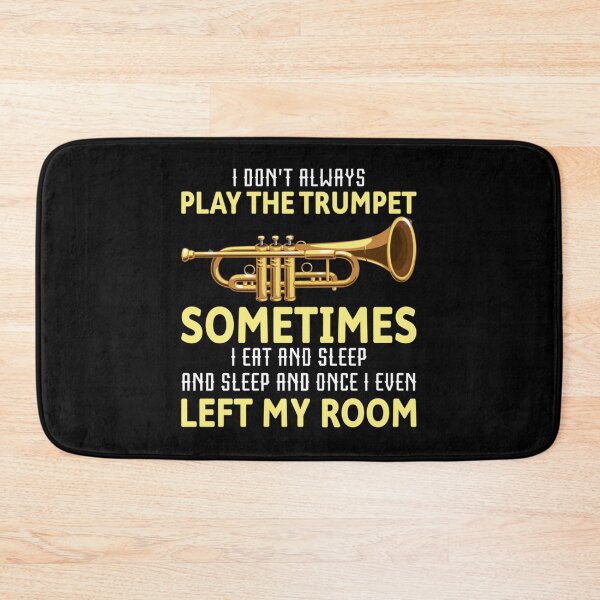 Item preview, I Don T Always Play The Trumpet Sometimes Eat And Sleep Lightweight Hoodie designed and sold by colonjohan.