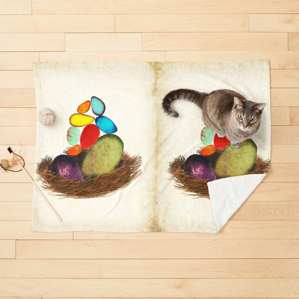 My Colorful Bird Babies Pet Blanket