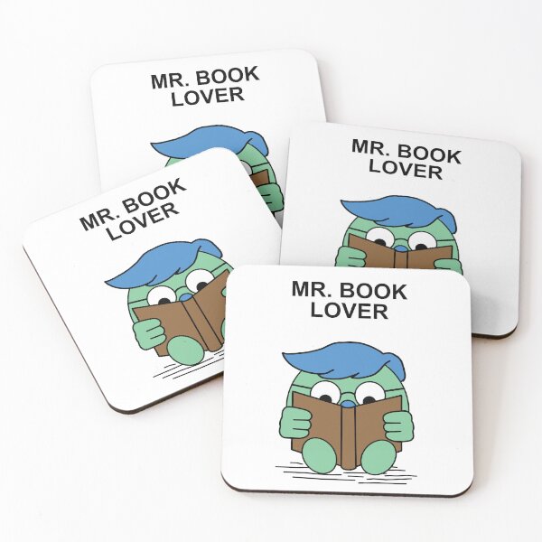 Item preview, Mr. Book Lover designed and sold by Scat the cat.