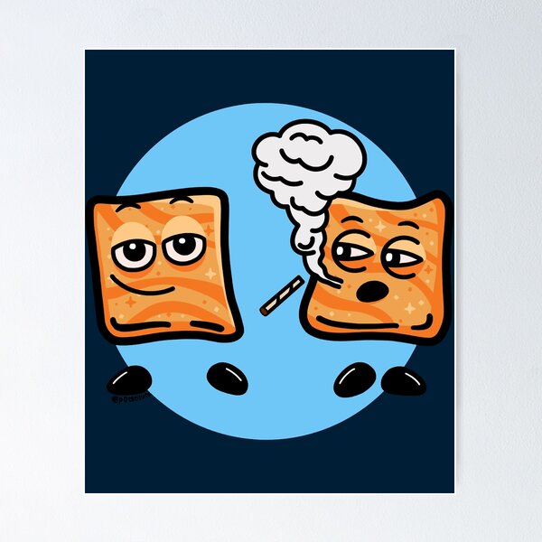 Item preview, Cinnamon Toasted Cereal Smoking Weed Cannabis Stoner  designed and sold by MurrayAlfie.