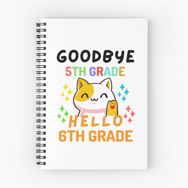 Item preview, Funny Quote For The Last Day Of School : Goodbye 5th Grade Hello 6th Grade designed and sold by AmeliaStore1.