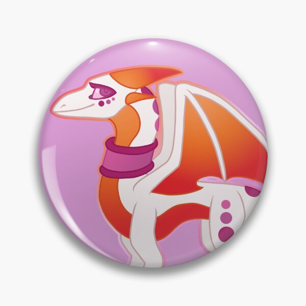 Item preview, Lesbian dragon 2022 designed and sold by ForgottenShark.