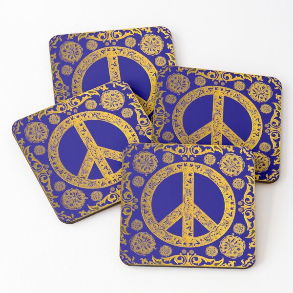 Item preview, Peace Electric Blue designed and sold by rootzero.
