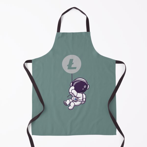 Item preview, Crypto Litecoin - Astronaut to the Moon designed and sold by Crypmetal.