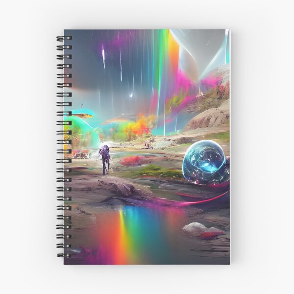 Item preview, AI Generated Art, The world is a rainbow astral designed and sold by ACC .