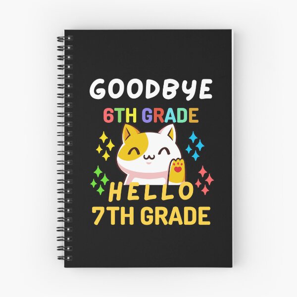 Item preview, Funny Quote For The Last Day Of School : Goodbye 6th Grade Hello 7th Grade designed and sold by AmeliaStore1.