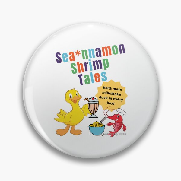 Item preview, Seannamon Shrimp Tails! 100 More Milkshake Duck in Every Box! - Parody Cinnamon Toast Crunch Shrim designed and sold by MurrayAlfie.