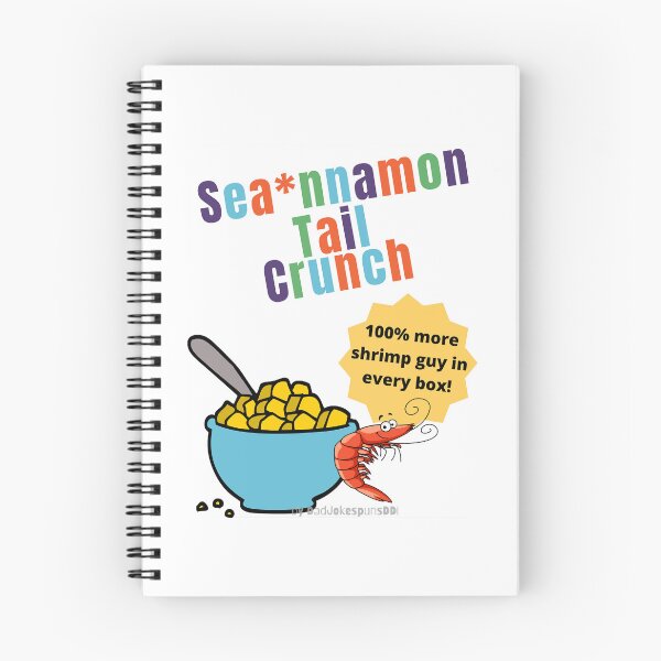 Item preview, Seannamon Tail Crunch Shrimp Guy! - Parody Cinnamon Toast Crunch Shrimp Tails Meme  designed and sold by MurrayAlfie.