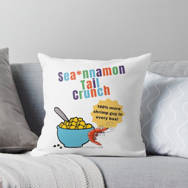 Item preview, Seannamon Tail Crunch Shrimp Guy! - Parody Cinnamon Toast Crunch Shrimp Tails Meme  designed and sold by MurrayAlfie.