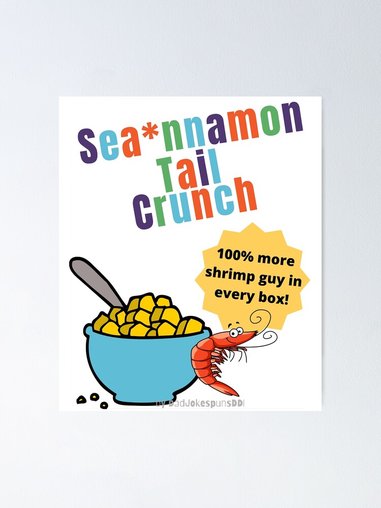 "Seannamon Tail Crunch Shrimp Guy! Parody Cinnamon Toast Crunch