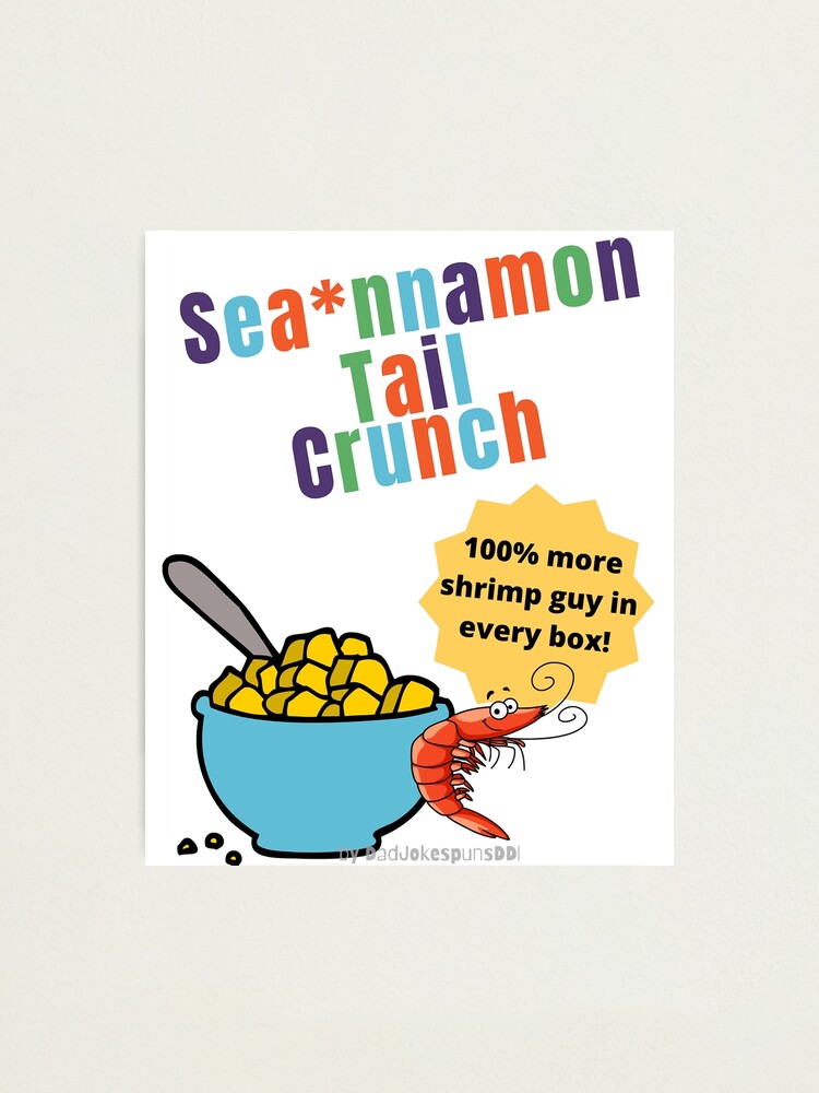 "Seannamon Tail Crunch Shrimp Guy! Parody Cinnamon Toast Crunch