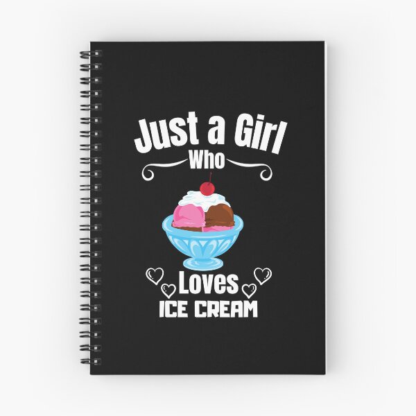 Artikelvorschau, Just a Girl Who loves Ice Cream  entworfen und verkauft von WaguinhoTex.