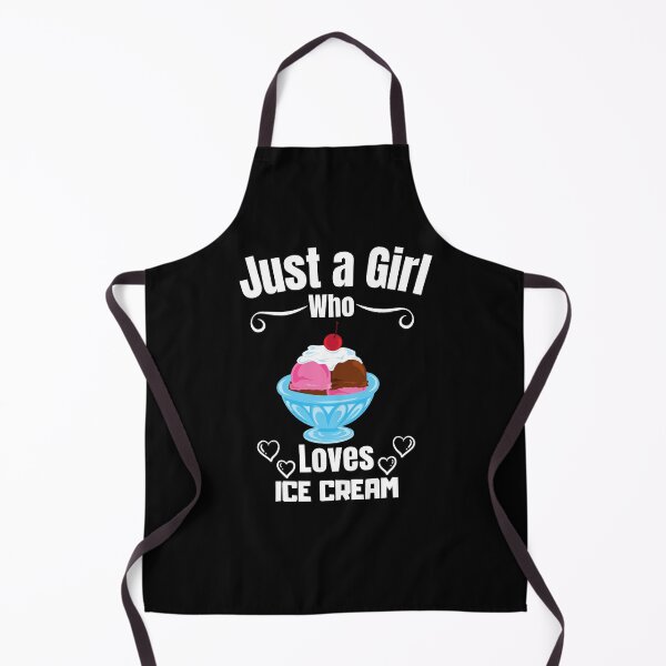 Artikelvorschau, Just a Girl Who loves Ice Cream  entworfen und verkauft von WaguinhoTex.