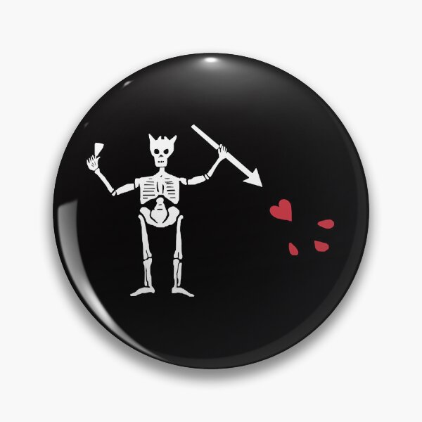 Item preview, Blackbeard's Flag Skeleton designed and sold by TryDorsa7.